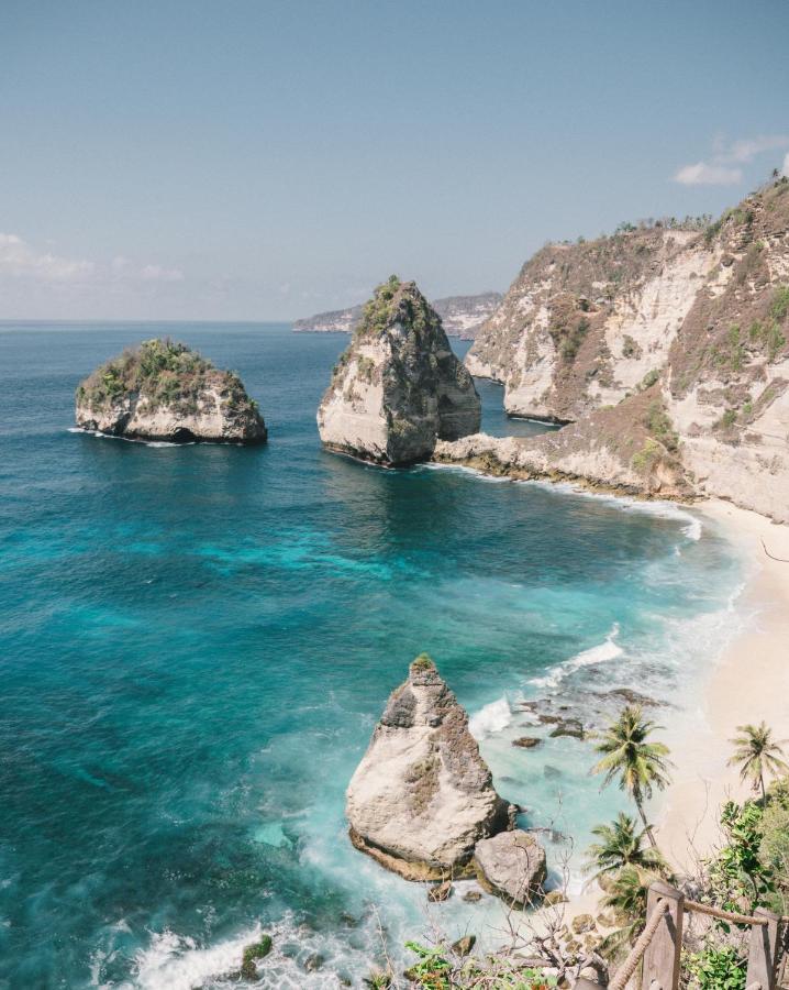 Tropical Glamping Nusa Penida - Private Romantic Seaside Bungalow Diamond Beach Pelilit Exterior photo